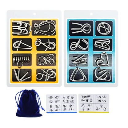 Untangling Iron Link Unlock Interlock Game