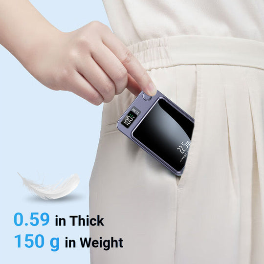 🔋 50% OFF NOW! ⚡ 10000mAh Ultra Slim Fast Charge Power Bank – Compact Design, Dual USB Ports & LED Indicator 📱