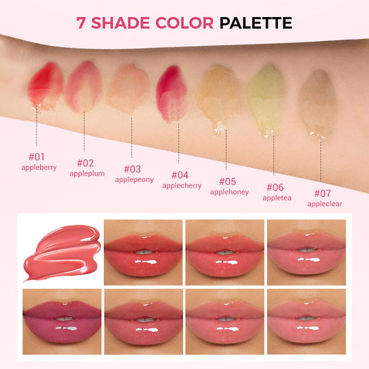 💄 Kaufen Sie 1 und erhalten Sie 1 gratis! 😍 Koreanisches feuchtigkeitsspendendes Lippenöl – Langanhaltende Farbe mit pflegendem Glanz, nicht klebrig &  Vegane Formel 🌸✨