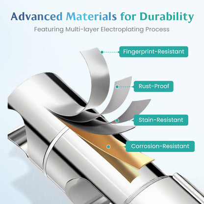 Käsisuihkuteline ilman porausta