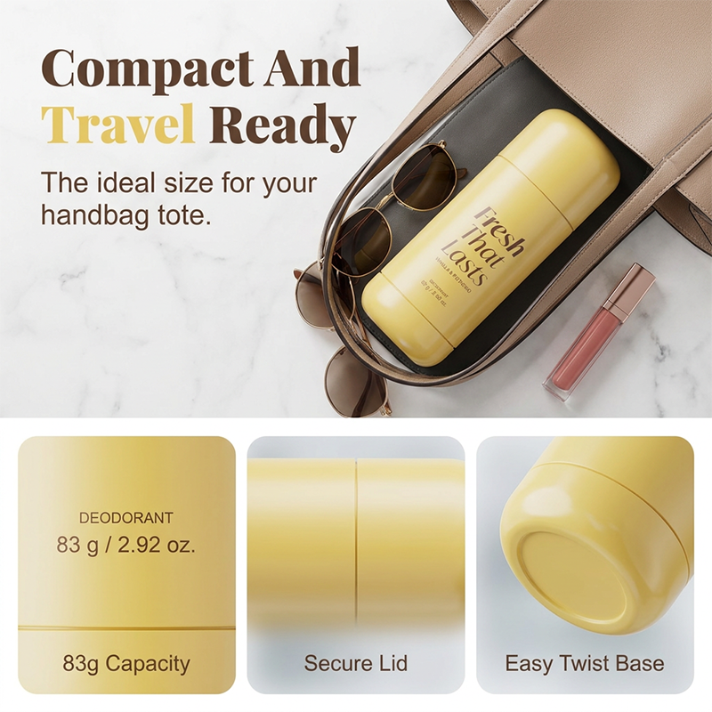 Deodorant Vanilla & Pistachio Fresh That Lasts | 24 Hour Odor Control, No Aluminum, Baking Soda, Parabens, Phthalates, Ethanol | Brightening & Smoothing for Dark Underarms with Koic Acid & Turmeric | Korean Skincare, K-Beauty
