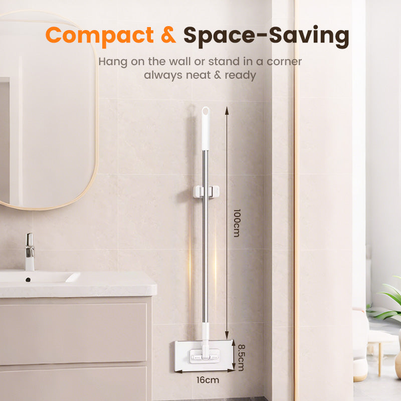 Niezwykle wydajny jednorazowy mop do kurzu — szybkie czyszczenie podłóg, łatwe & bez bałaganu