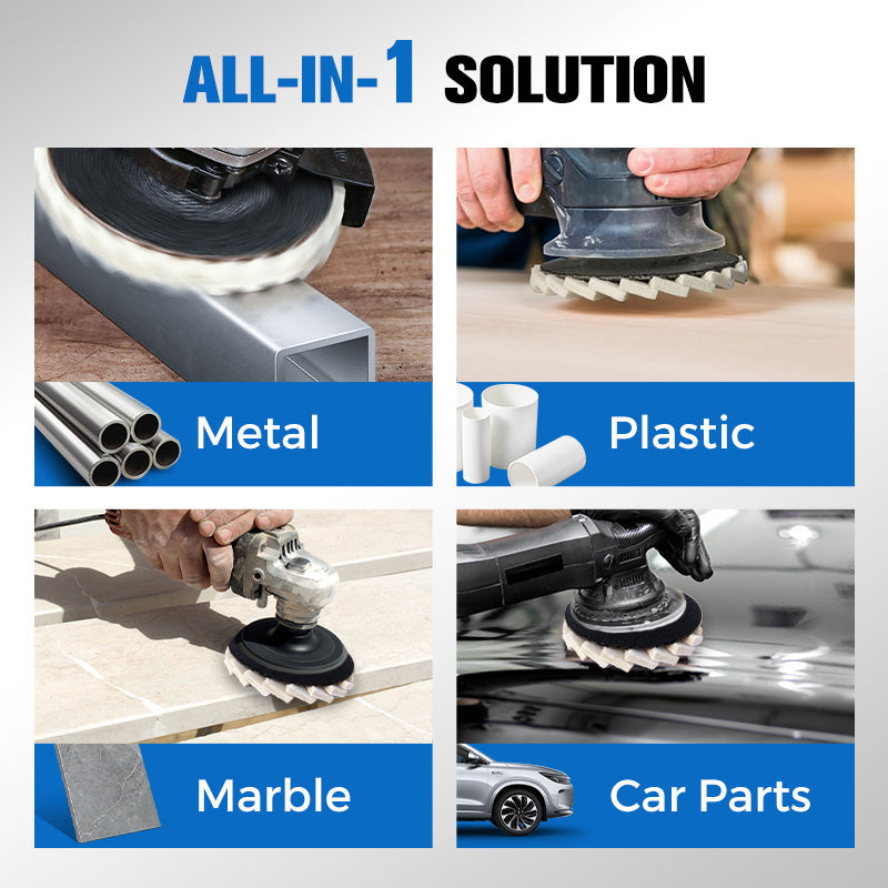 ✨ KUPTE 1, ZÍSKEJTE 1 ZDARMA! 🔧 Lešticí kotouč z vlněné plsti – snadno se používá, šetrný k povrchu &  Profesionální povrchová úprava 🧽