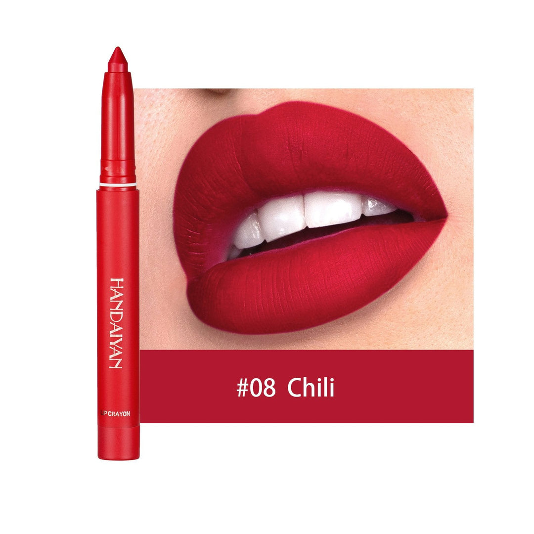 🔥HOT SALE NOW💋Rotating Sharpenable Matte Lipstick Pencils