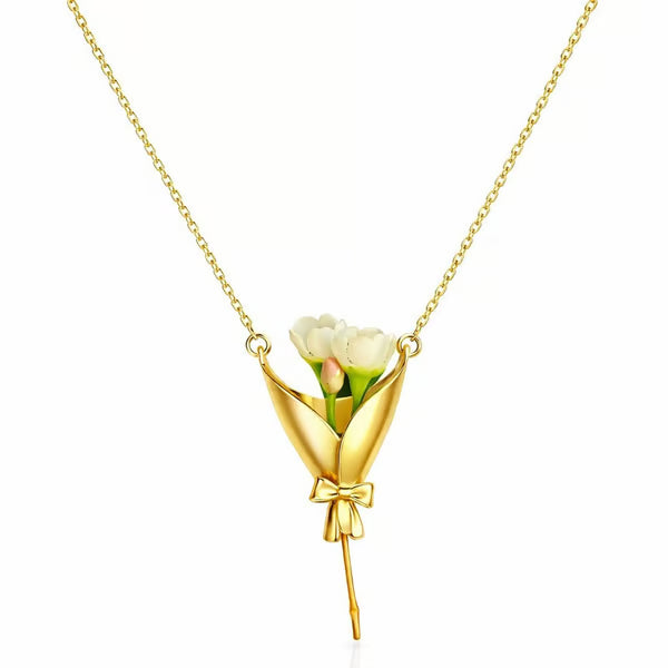 💕 New Arrival 💕Flower Bouquet Necklace