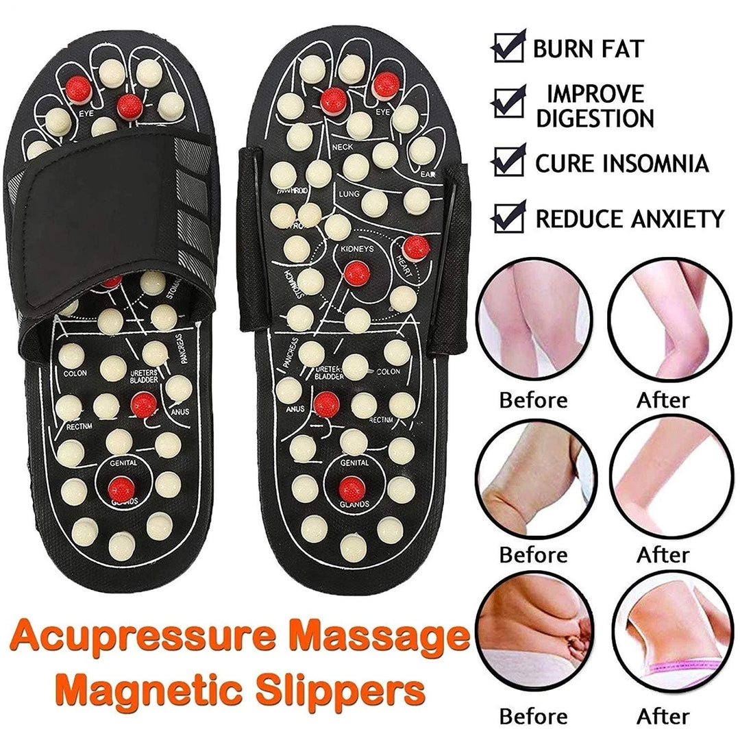 Limited Time: 50% Off!  Acupressure and Magnetic Therapy Slippers