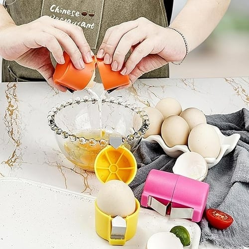 🔥Limited-time-Buy 1 Get 1 Free ！！！🍳 Quick Egg Cracker Tool – Open Hundreds Of Eggs Faster & Cleaner 🔥