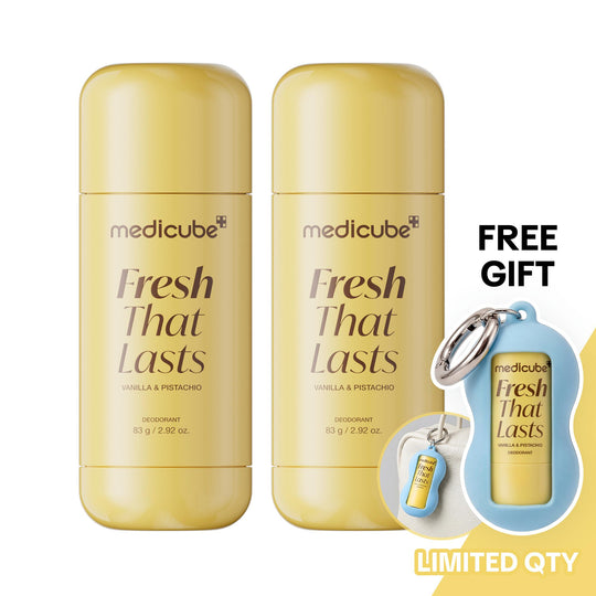 [NEW] [medicube] Deodorant Vanilla & Pistachio Fresh That Lasts | 24 Hour Odor Control, No Aluminum, Baking Soda, Parabens, Phthalates, Ethanol | Brightening & Smoothing for Dark Underarms with Koic Acid & Turmeric | Korean Skincare, K-Beauty