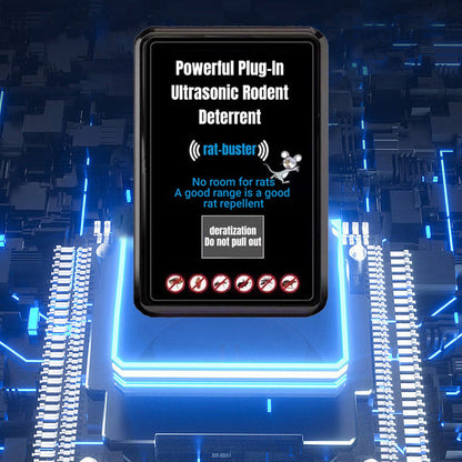 🔥Puissant répulsif à ultrasons contre les rongeurs enfichable