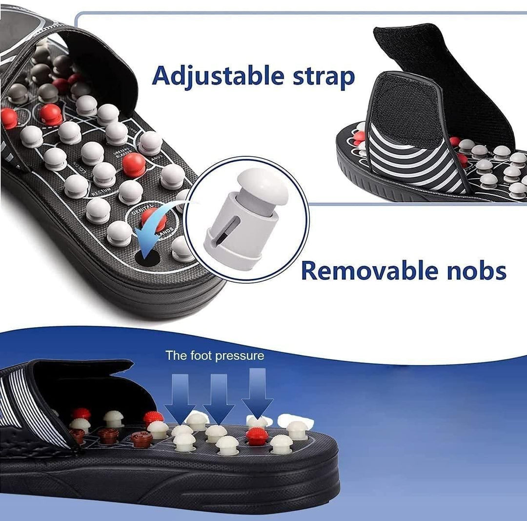Limited Time: 50% Off!  Acupressure and Magnetic Therapy Slippers