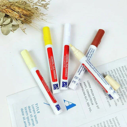 🔥Last Day Promotion 50% OFF🔥BUY 1 GET 1 FREE🔥Tile Marker Grout Pen✨