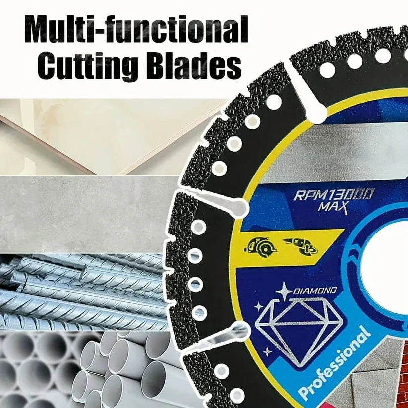 4.5" Universal Multi-Material Diamond Blade - Zero Compromise, Max Durability