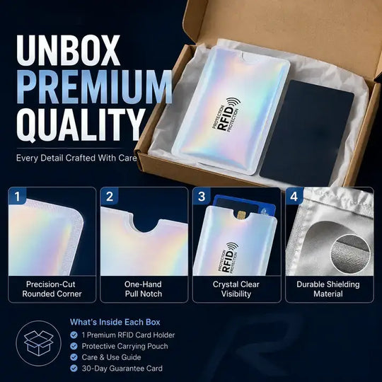RFID Blocking Sleeves for Credit Cards