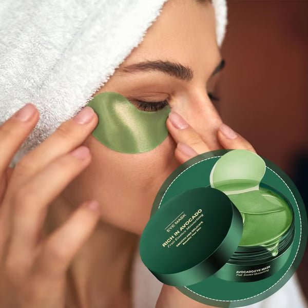 🥑Summer Hot Sale🔥  Avocado Moisturizing Collagen Eye bagMask  60pcs/set