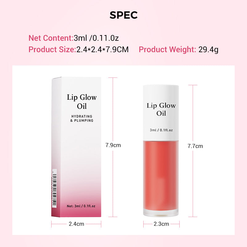💄 Kaufen Sie 1 und erhalten Sie 1 gratis! 😍 Koreanisches feuchtigkeitsspendendes Lippenöl – Langanhaltende Farbe mit pflegendem Glanz, nicht klebrig &  Vegane Formel 🌸✨