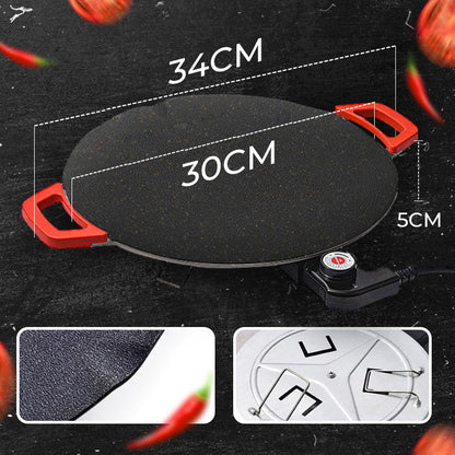 ⏳Tijdelijke special⏰Elektrische antiaanbakgrillpan voor binnen🍳