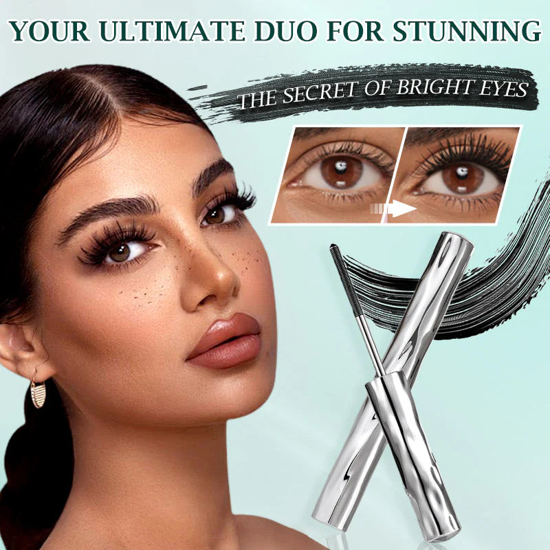 🎁Buy 1 Get 1 Free🔥🏆Flash Sale⚡50K+ SOLD!💥Ultimate Waterproof & Sweatproof Lengthening & Curling Mascara👁️