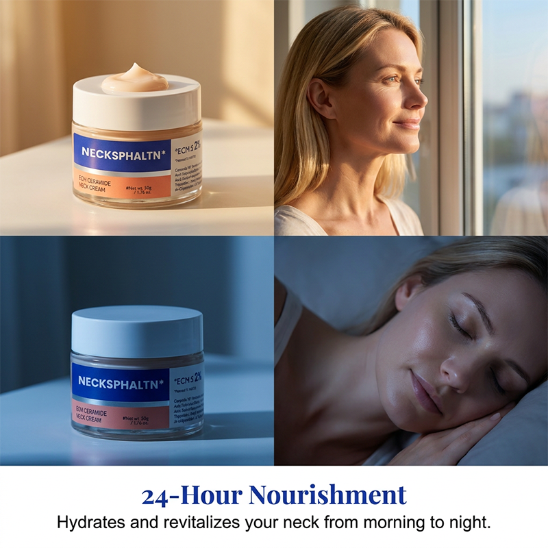 Necksphalt ECM Neck Barrier Cream | Anti-aging Cream, Firming Wrinkles, Skin Lifting | Korean Cosmetics | 1.7 fl oz (50 ml)
