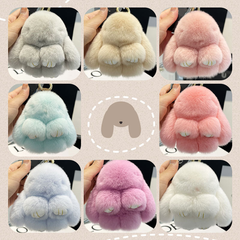 🎁2026 Best Gift UP TO 50% OFF🐰🔥Handmade Soft Bunny Pom Pom Charms🔥 💥