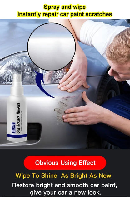 🚗 BUY 2 GET 1 FREE! ✨ Car Paint Scratch Repair Spray - Erases Light Scratches & Scuffs in 5 Mins, No Professional Tools Needed! 🛠️📦