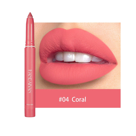 🔥HOT SALE NOW💋Rotating Sharpenable Matte Lipstick Pencils