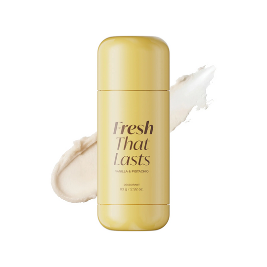 Deodorant Vanilla & Pistachio Fresh That Lasts | 24 Hour Odor Control, No Aluminum, Baking Soda, Parabens, Phthalates, Ethanol | Brightening & Smoothing for Dark Underarms with Koic Acid & Turmeric | Korean Skincare, K-Beauty