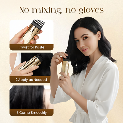 ✨2-in-1 Convenient Hair Dye Comb For Gray Hair（75% OFF）