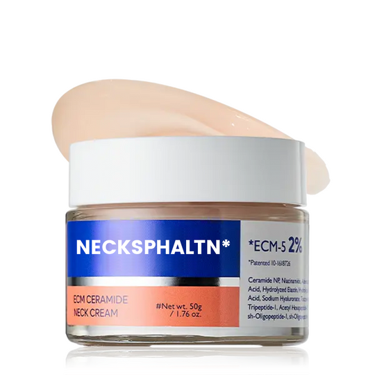 Necksphalt ECM Neck Barrier Cream | Anti-aging Cream, Firming Wrinkles, Skin Lifting | Korean Cosmetics | 1.7 fl oz (50 ml)