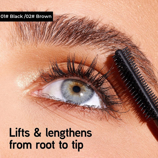 💜LAST DAY - BUY 1 GET 1 FREE💜Waterproof and Non-Smudging Lengthening And Curling Long-lasting Mascara