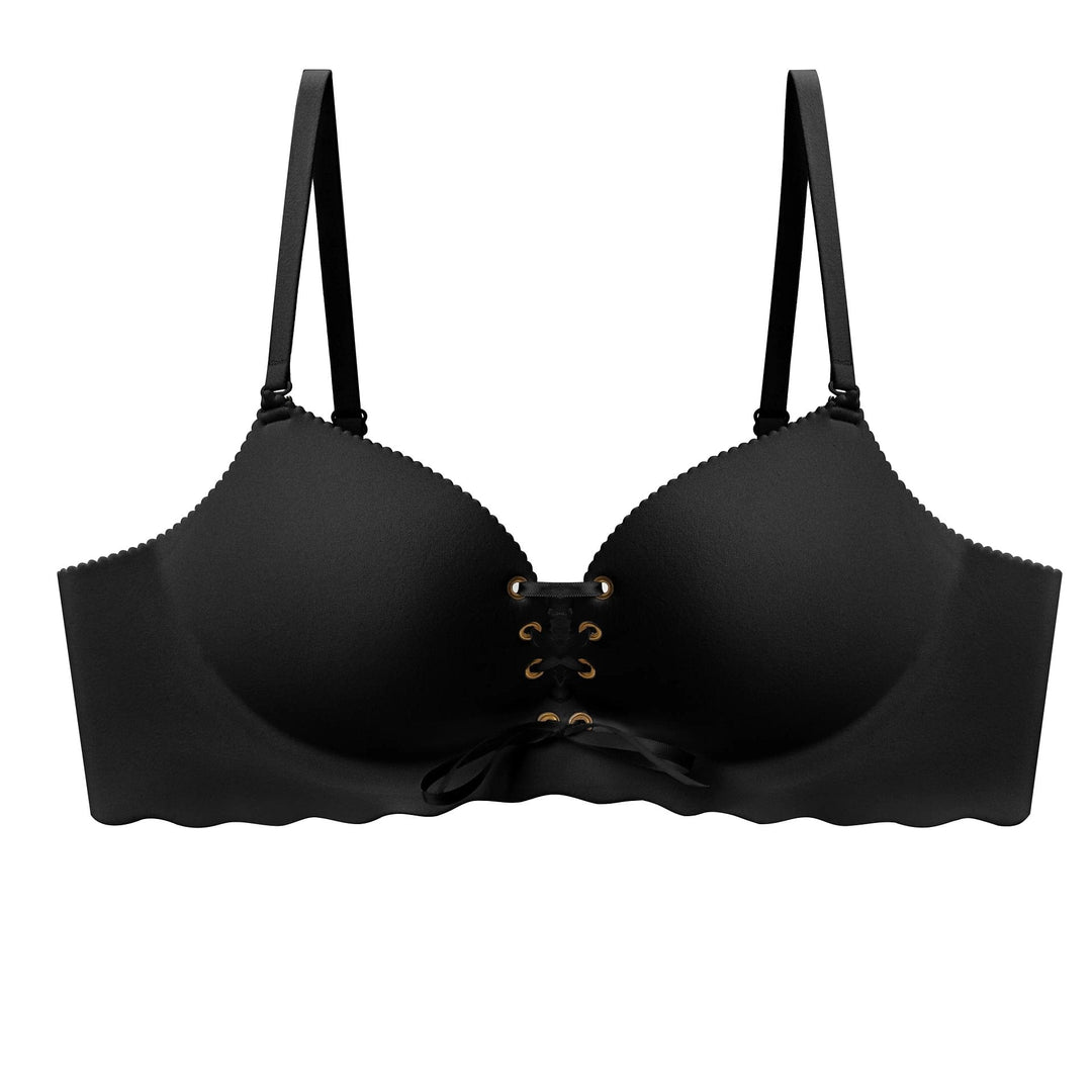 Drawstring Push Up Bra | Instant Cleavage & Anti-Sagging |  Wireless Strapless Bras Comfort Bra
