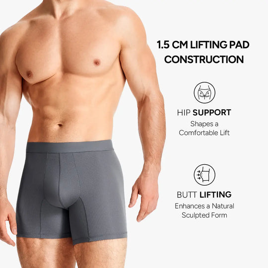 LIMITED TIME 50% OFF⚡   Nebility Mens 3D Butt Lift Enhancing Shapewear Boxer Briefs