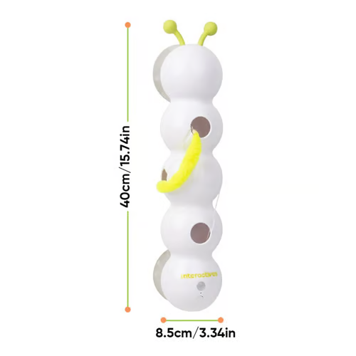 Nouveau💥Offre spéciale 2025 !🐛Jouet interactif électrique en forme de chenille pour chat