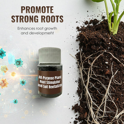 🔥Over 300,000 units sold！All-Purpose Plant Root Stimulator and Soil Revitalizer