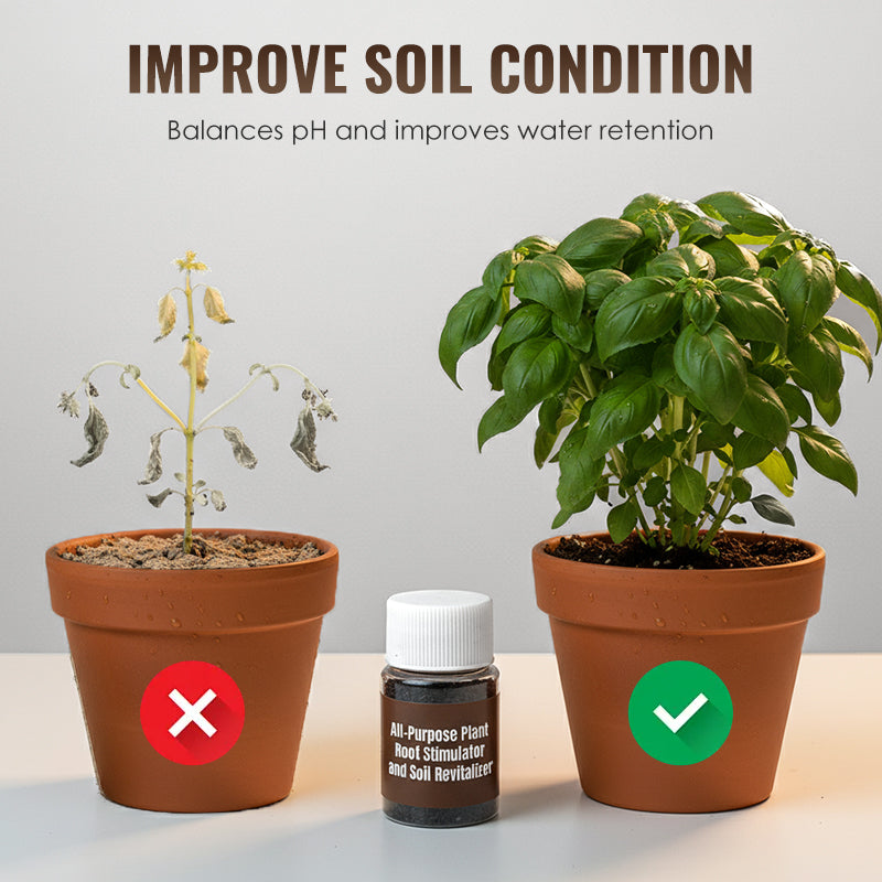 🔥Over 300,000 units sold！All-Purpose Plant Root Stimulator and Soil Revitalizer