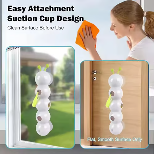 Ny💥Hot Sale 2025!🐛Interaktiv elektrisk larve kattelegetøj