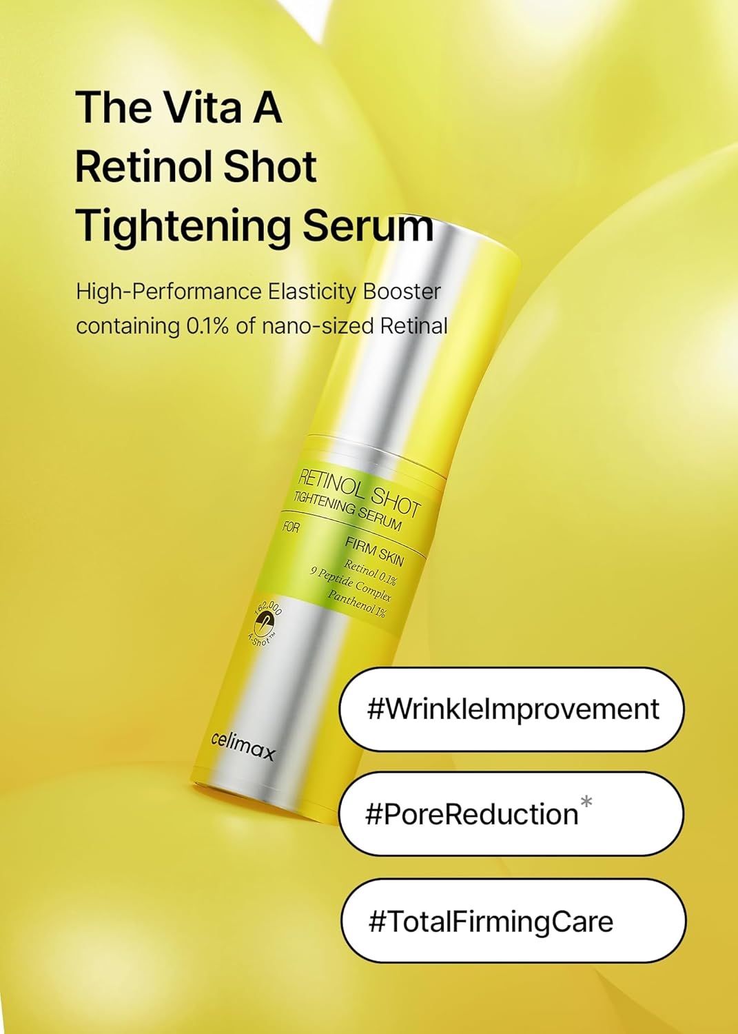 𝑶𝒇𝒇𝒊𝒄𝒊𝒂𝒍 𝑺𝒕𝒐𝒓𝒆👍| Celimax The Vita A Retinol Shot Tightening Serum 30ml