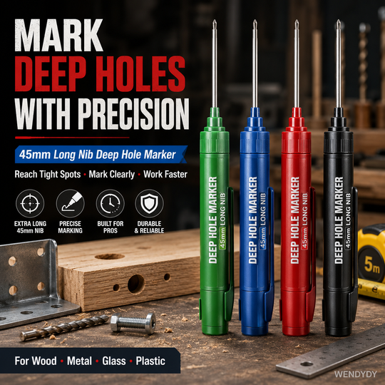 ⏳Limited Time Special Price⏰Deep Hole Marker with 45mm Long Nib