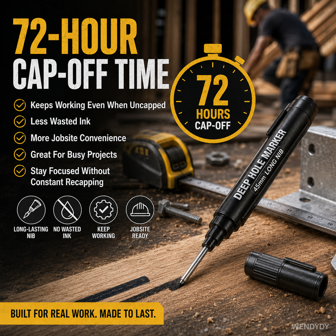 ⏳Limited Time Special Price⏰Deep Hole Marker with 45mm Long Nib
