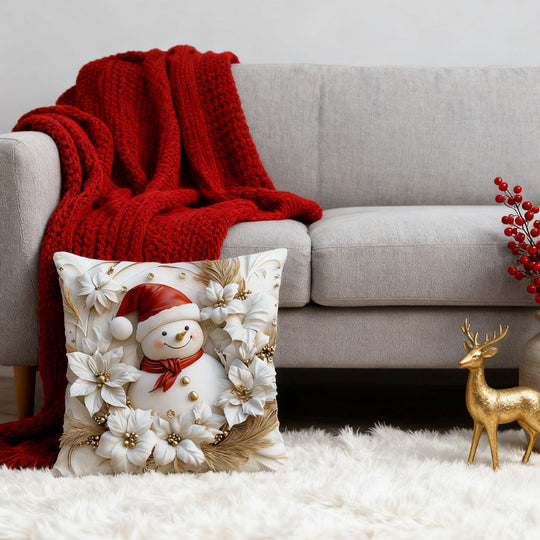🎄Χριστουγεννιάτικο μαξιλάρι με τρισδιάστατη εκτύπωση✨