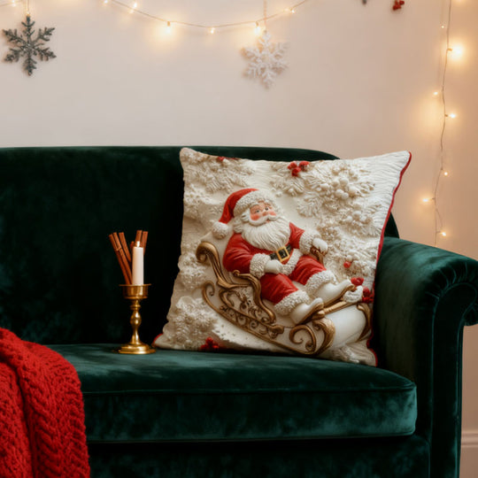 🎄Χριστουγεννιάτικο μαξιλάρι με τρισδιάστατη εκτύπωση✨