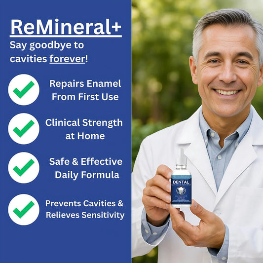 🔥🛡️Last Day Special - 60% OFF🦷Fluoride-Free Hydroxyapatite Tooth Armor Drops & Enamel Repair, Whitening & Fresh Breath