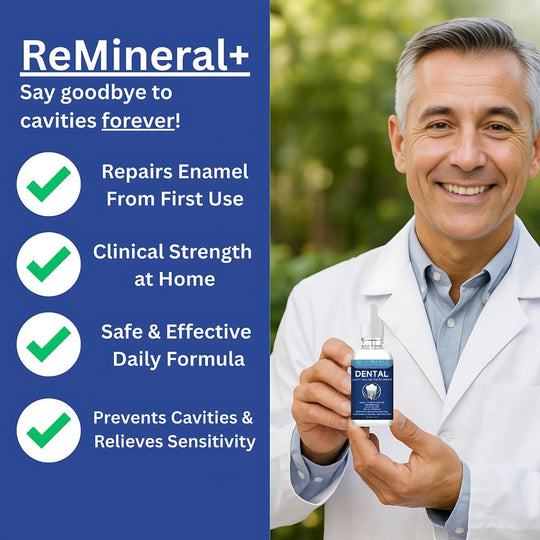 🔥🛡️Last Day Special - 60% OFF🦷Fluoride-Free Hydroxyapatite Tooth Armor Drops & Enamel Repair, Whitening & Fresh Breath