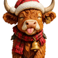 🎁Nice Christmas Gift🎅🐮Highland Cow Advent Calendar 2025