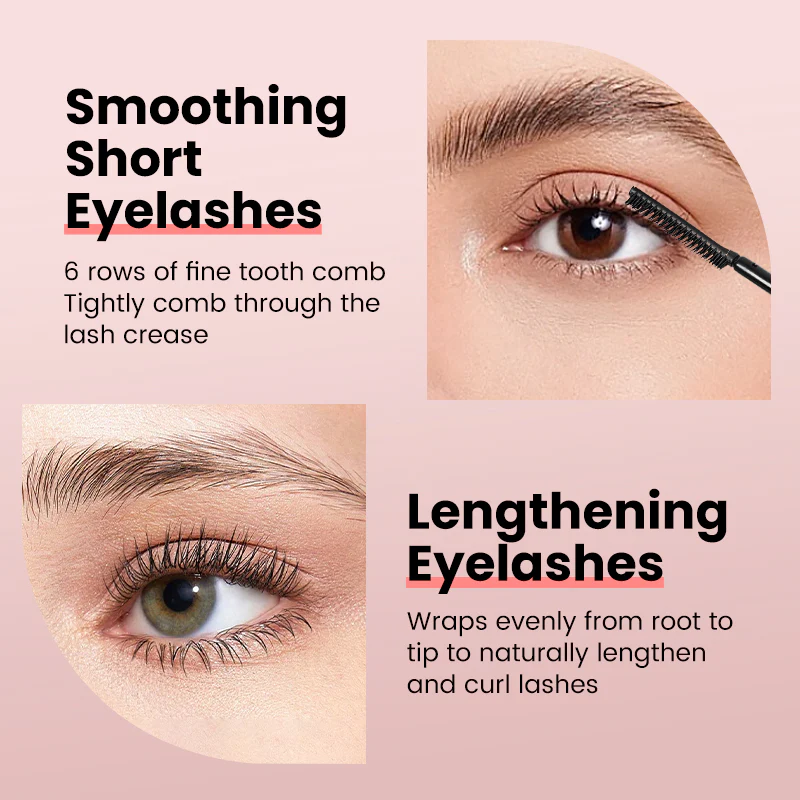 Abdichtung und Anti-Sweats und lange Locken für lang anhaltende Styling-Mascara