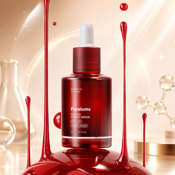 NAD+ EGF Firming Serum | NAD+, EGF, Collagen Extract, Anti-aging, Plumping, Radiance Boosting Serum | Cares for Look of Fine Lines, Skin Elasticity & Firmness For Youthful-looking Skin | Korean Skincare, K-Beauty