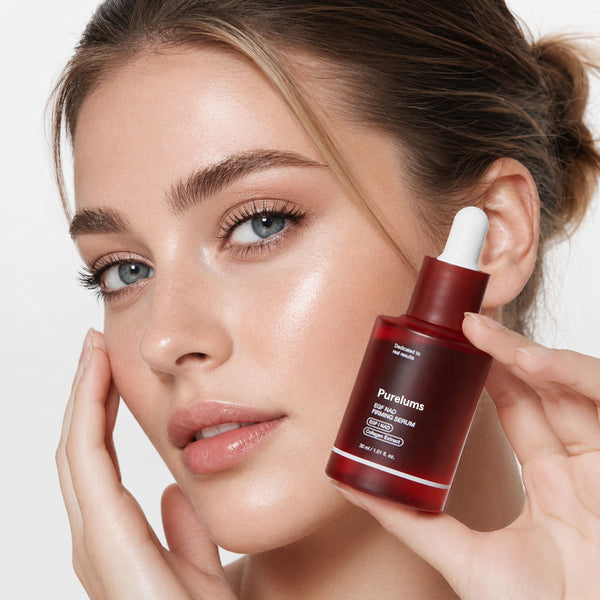 NAD+ EGF Firming Serum | NAD+, EGF, Collagen Extract, Anti-aging, Plumping, Radiance Boosting Serum | Cares for Look of Fine Lines, Skin Elasticity & Firmness For Youthful-looking Skin | Korean Skincare, K-Beauty