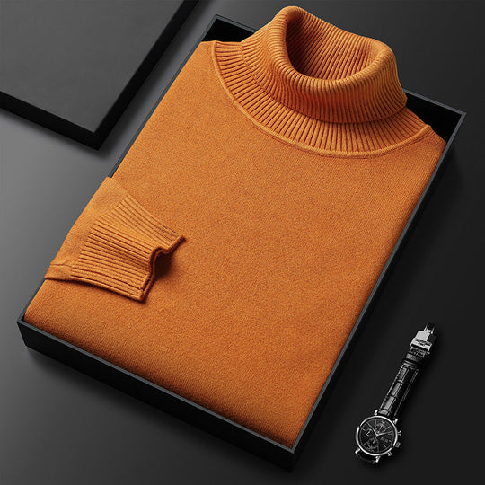 HOT SALE-49% OFF ✨Men's Solid Color Premium Turtleneck Sweater