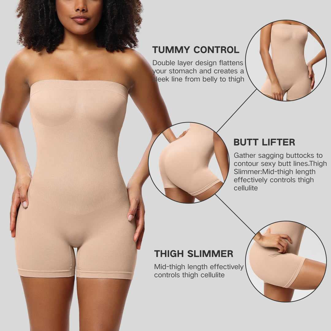 ✨ Hot Sale ✨ Strapless Bodysuit Shapewear