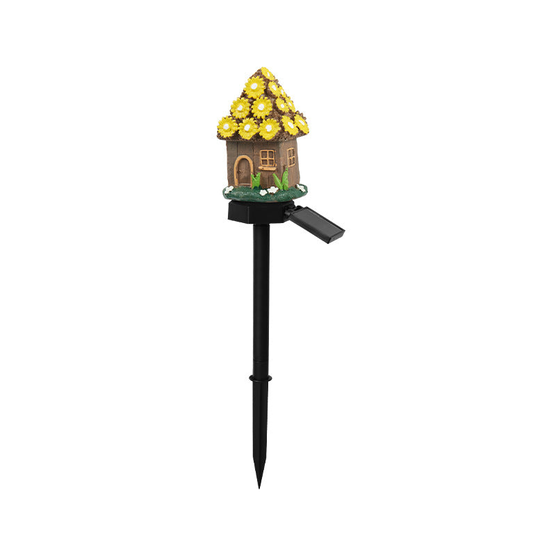 🎁2026 New Arrivals 50% OFF🌙🏡Solar Fairy-Tale Mushroom Cottage Garden Light