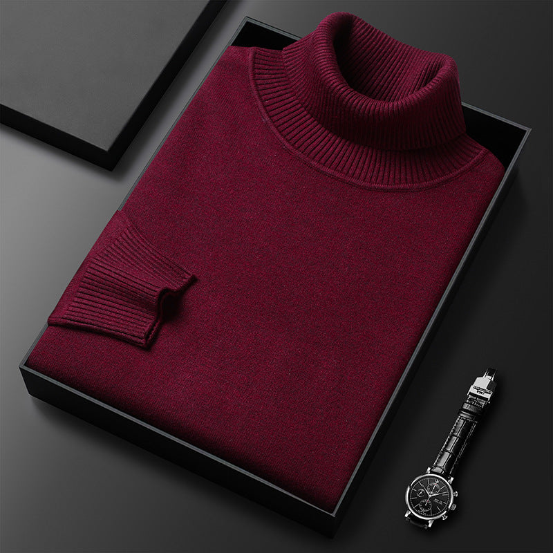 ⏳Black Friday Hot Sale!  ⏰Men's Solid Color Premium Turtleneck Sweater👔